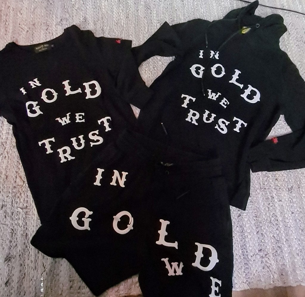 Prachtige set van In Gold We Trust maat S, Verzenden, Zo goed als nieuw, Maat 46 (S) of kleiner