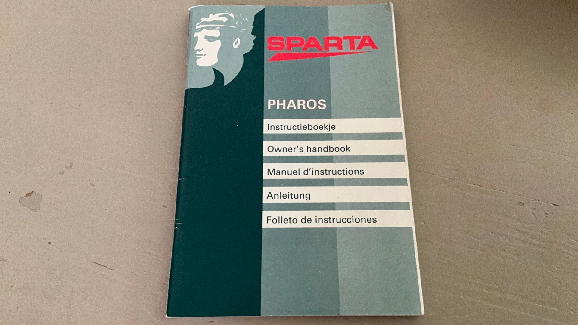 Instructie boekje voor Sparta Pharos, Ophalen, Gebruikt