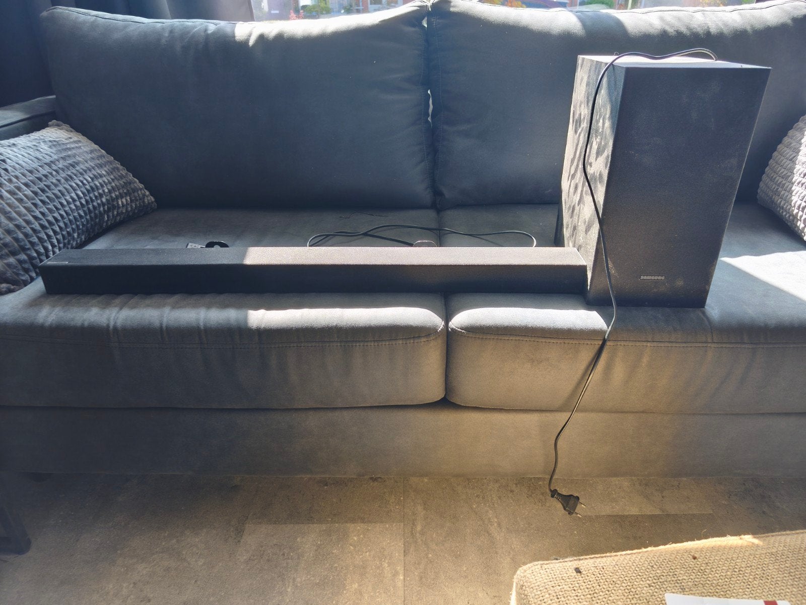 Samsung Soundbar HW-K360 met draadloze subwoofer PS-WT47, Ophalen of Verzenden, Met externe subwoofer, Gebruikt