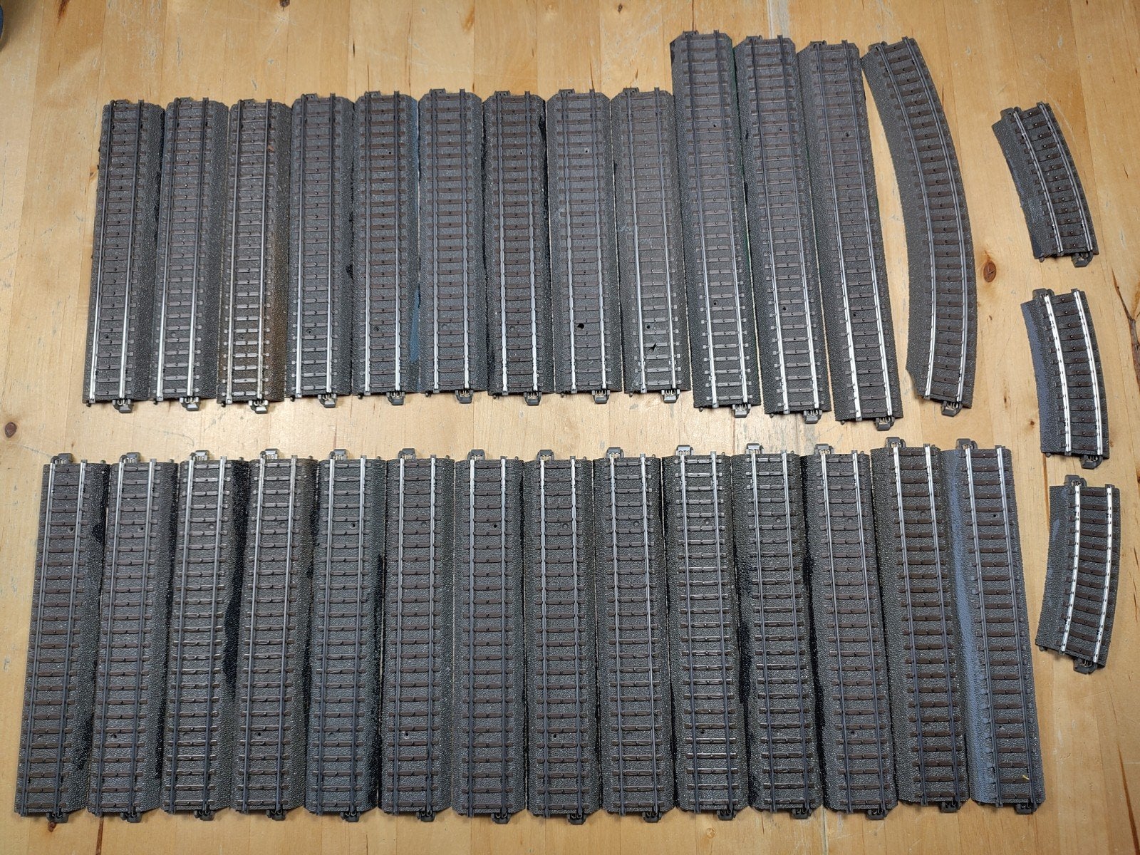 marklin C rails met verf-restjes, Hobby en Vrije tijd, Modeltreinen | H0, Wisselstroom, Gebruikt, Rails, Ophalen of Verzenden