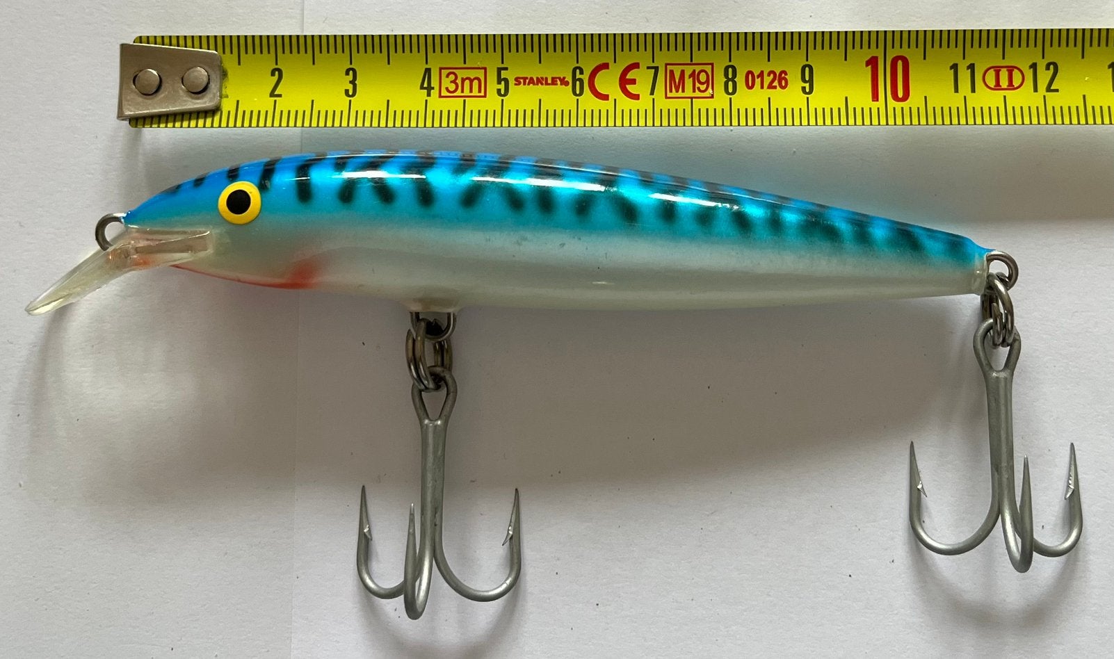 Rapala Magnum Blauw Ierland 1cm 15 Gram in Zeer Goede staat, Watersport en Boten, Ophalen of Verzenden, Gebruikt