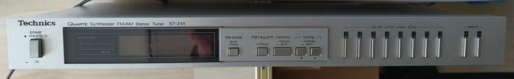 Technics Quartz Synthesizer FM/AM Stereo Tuner ST-Z45, Ophalen, Gebruikt, Analoog