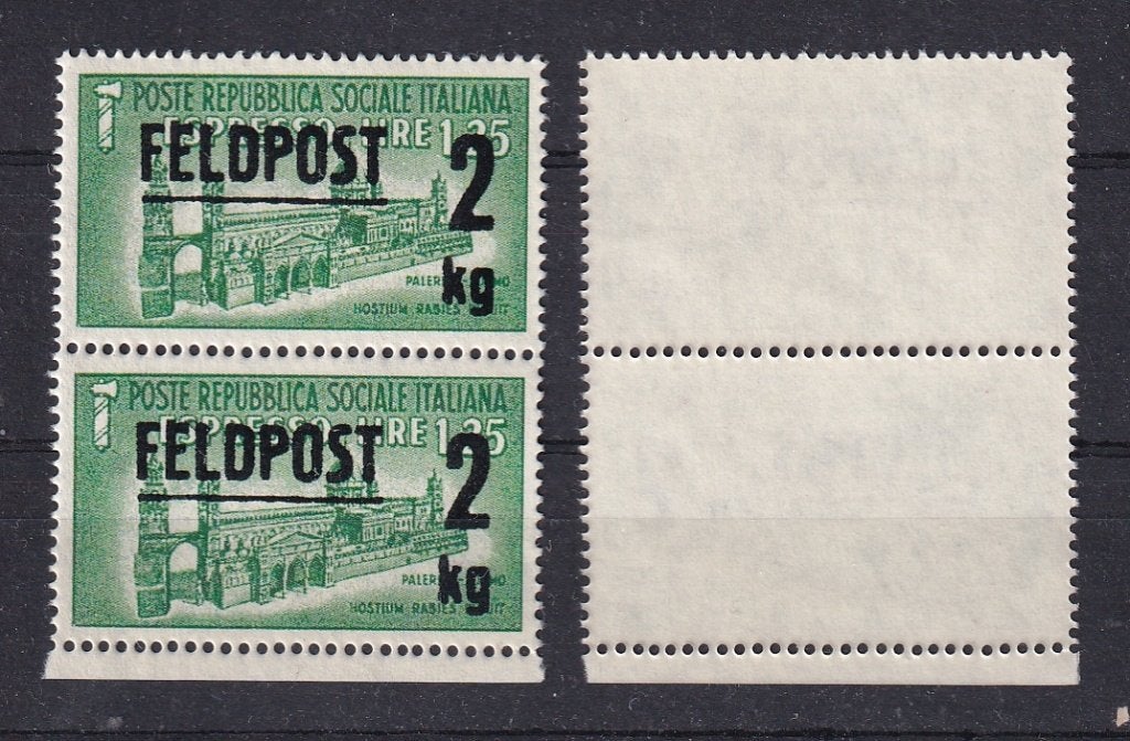 D201) 1944 Italie WO2 Feldpost zegels 2 KG MNH geen gar, Verzenden, Duitse Keizerrijk, Postfris