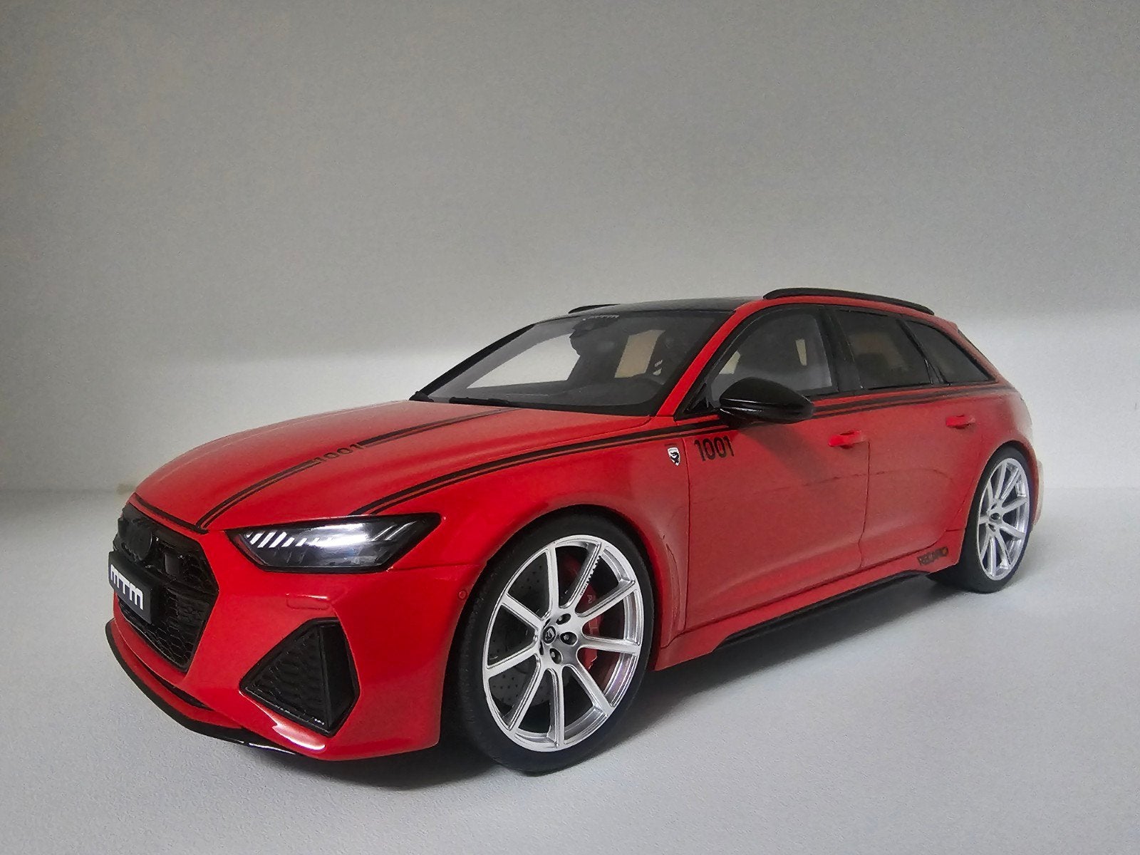 GT Spirit GT432 MTM Audi RS6 Avant 1:18, Ophalen of Verzenden, Zo goed als nieuw, Overige typen