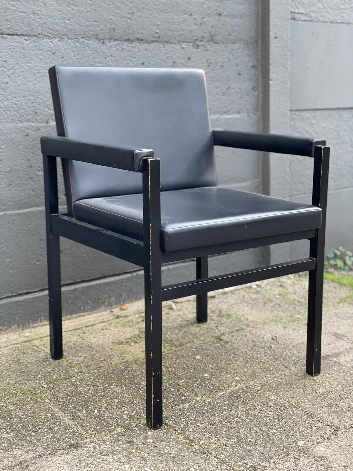 Vintage modernistische design stoel, Ophalen, Zo goed als nieuw, Eén