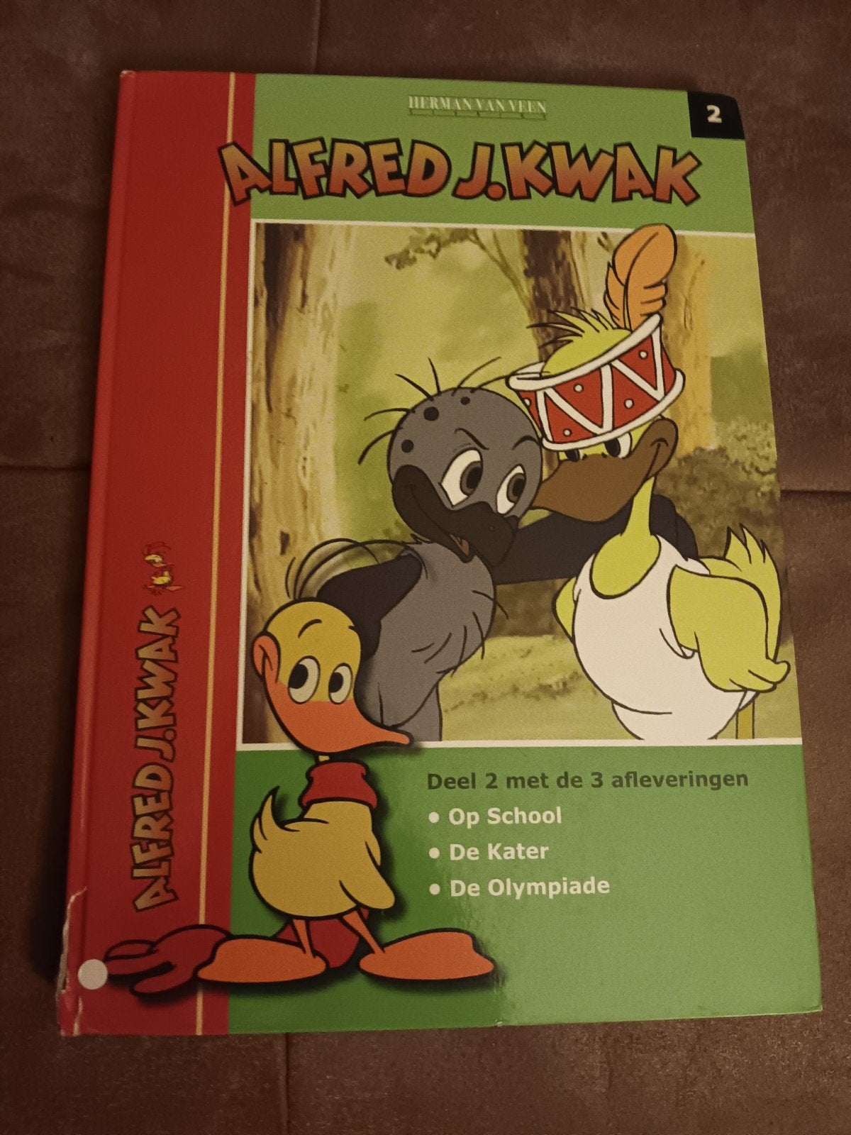 alfred j kwak stripboek Herman van veen deel2, Boeken, Ophalen of Verzenden