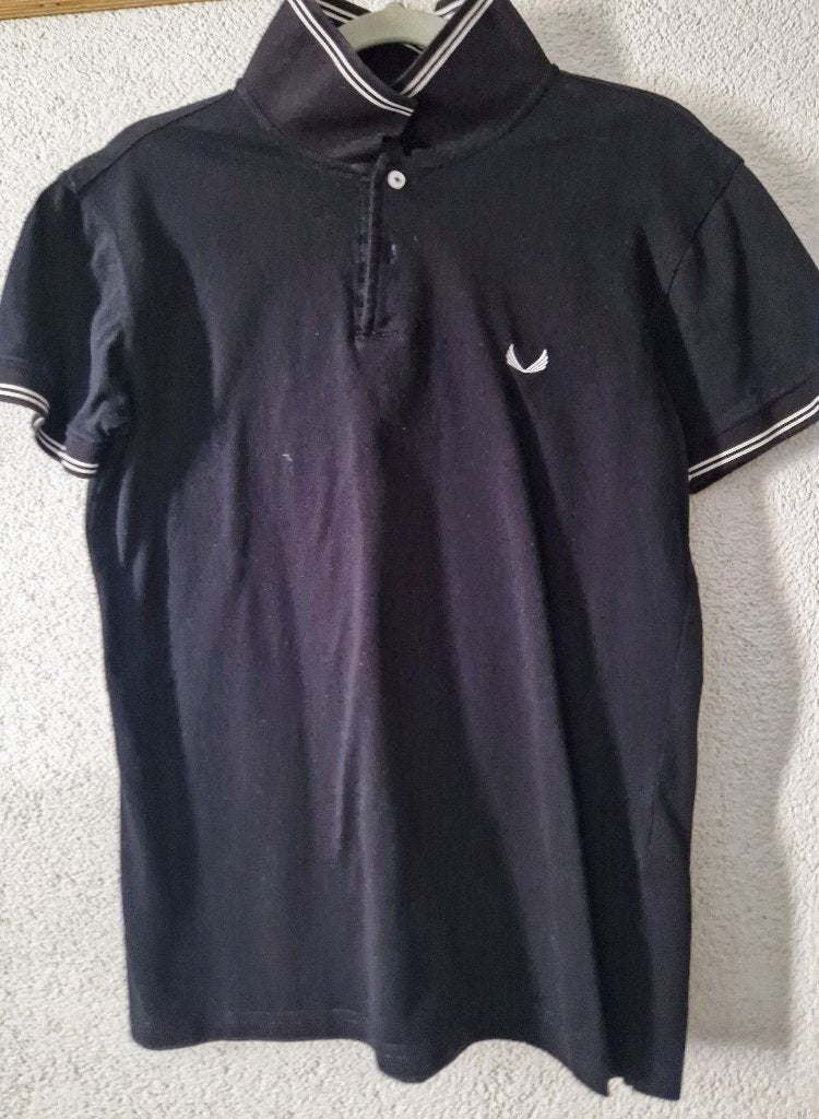 Zumo polo donkerblauw met wit Maat m, Kleding | Heren, Zumo, Nieuw, Verzenden, Maat 48/50 (M)