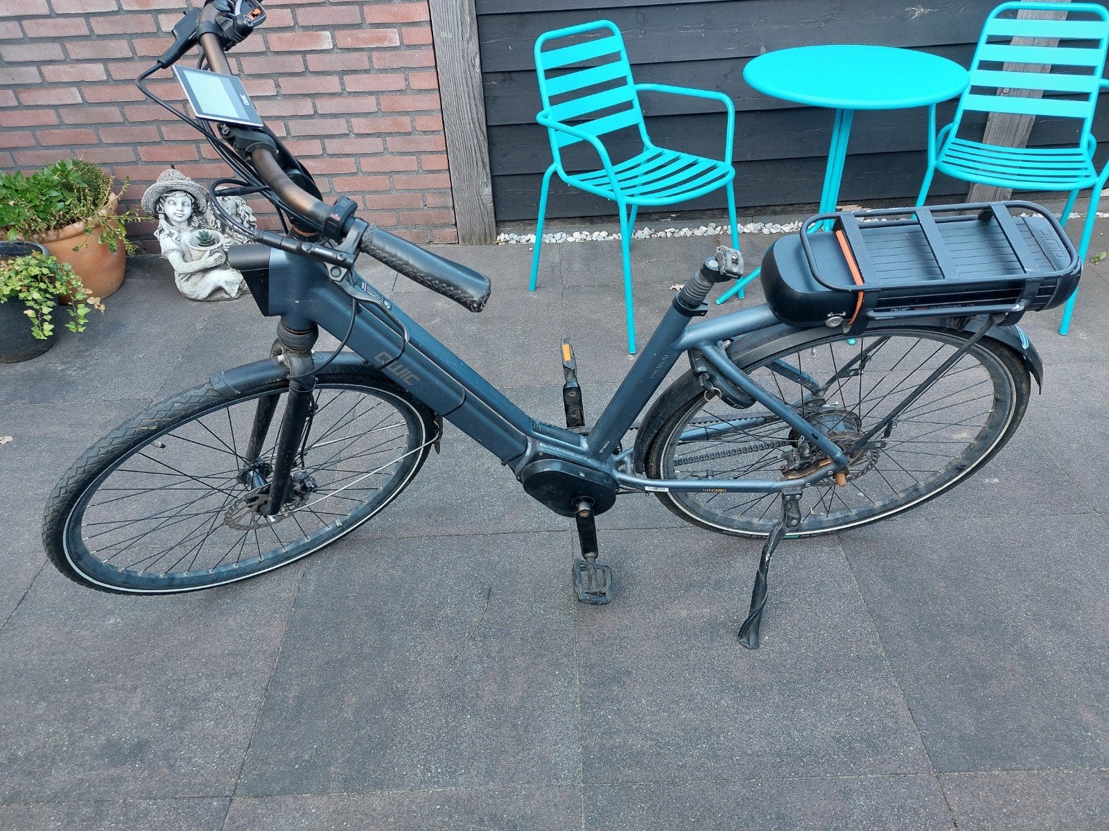 Qwic MN380 elektrische damesfiets - voor onderdelen, Ophalen, Gebruikt, Qwic