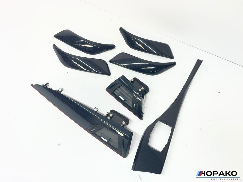 Interieurlijsten hoogglans zwart ORIGINEEL BMW F2x, Auto-onderdelen, Interieur en Bekleding, Gebruikt, Einsteinlaan 5 rijswijk