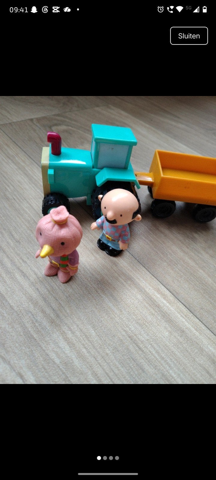 Bob de Bouwer speelgoed set met figuren en voertuig, Ophalen of Verzenden, Gebruikt