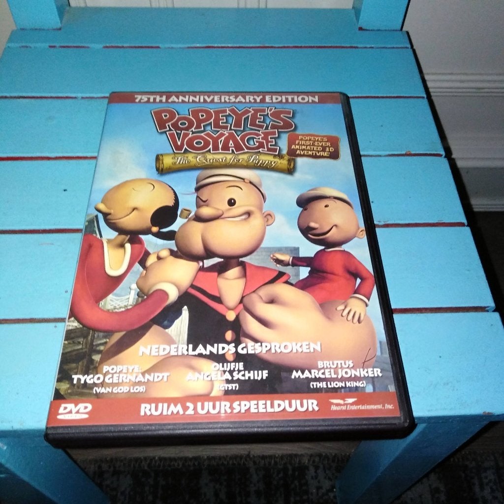 Popeye's Voyage The Quest for Pappy / Popeye op avontuur, Ophalen, Animatie, Nederlands, Zo goed als nieuw
