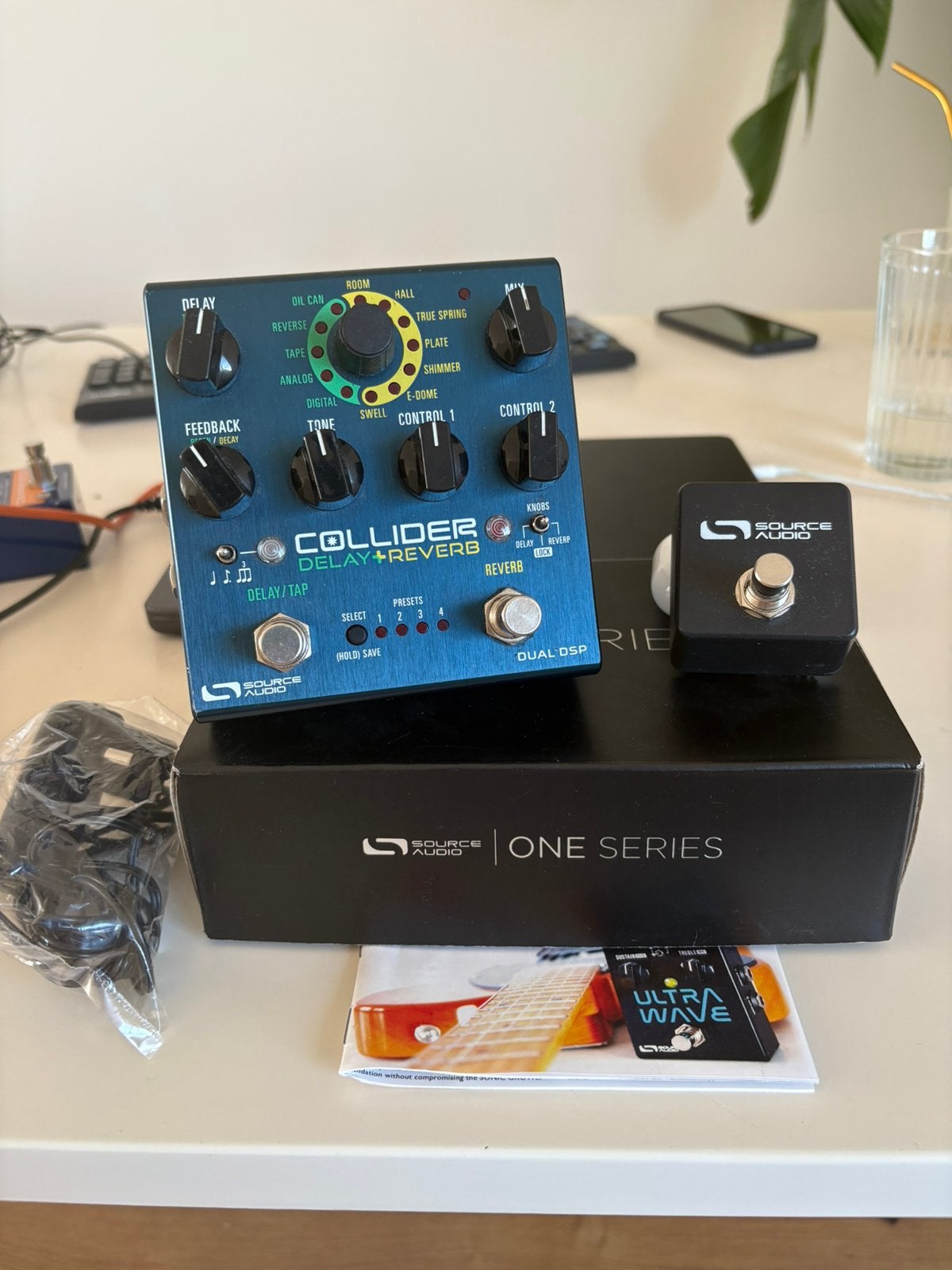 Source Audio Collider - Delay+Reverb, Ophalen of Verzenden, Zo goed als nieuw, Reverb