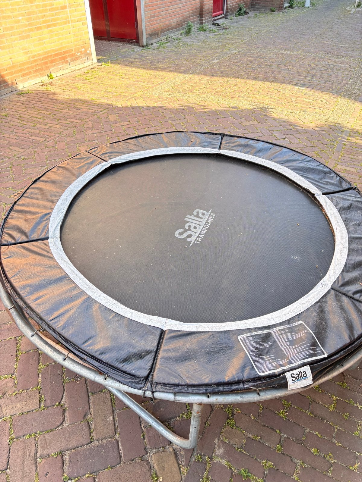 Salta Trampoline 180 cm, Kinderen en Baby's, Speelgoed | Buiten | Trampolines, Ophalen, Gebruikt