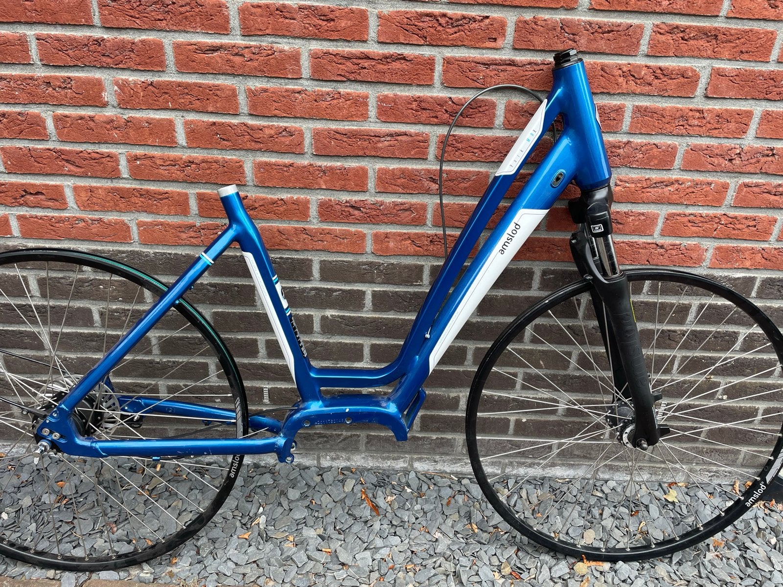 Amslod York MRX Frame - Aluminium E-bike Frame, Elektrische fiets, Frame, Gebruikt, Ophalen of Verzenden