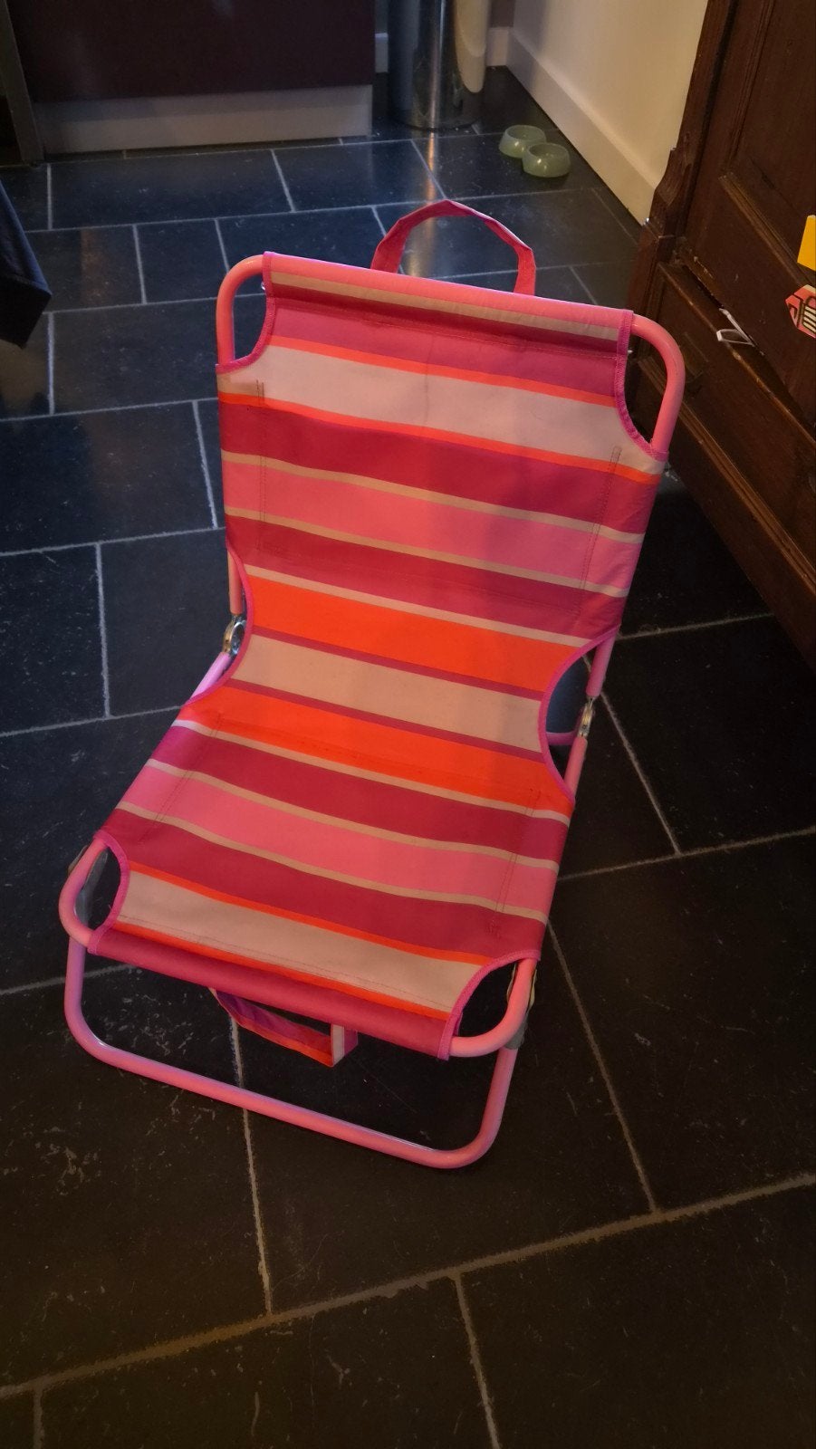 strandstoel, Ophalen, Gebruikt, Campingstoel