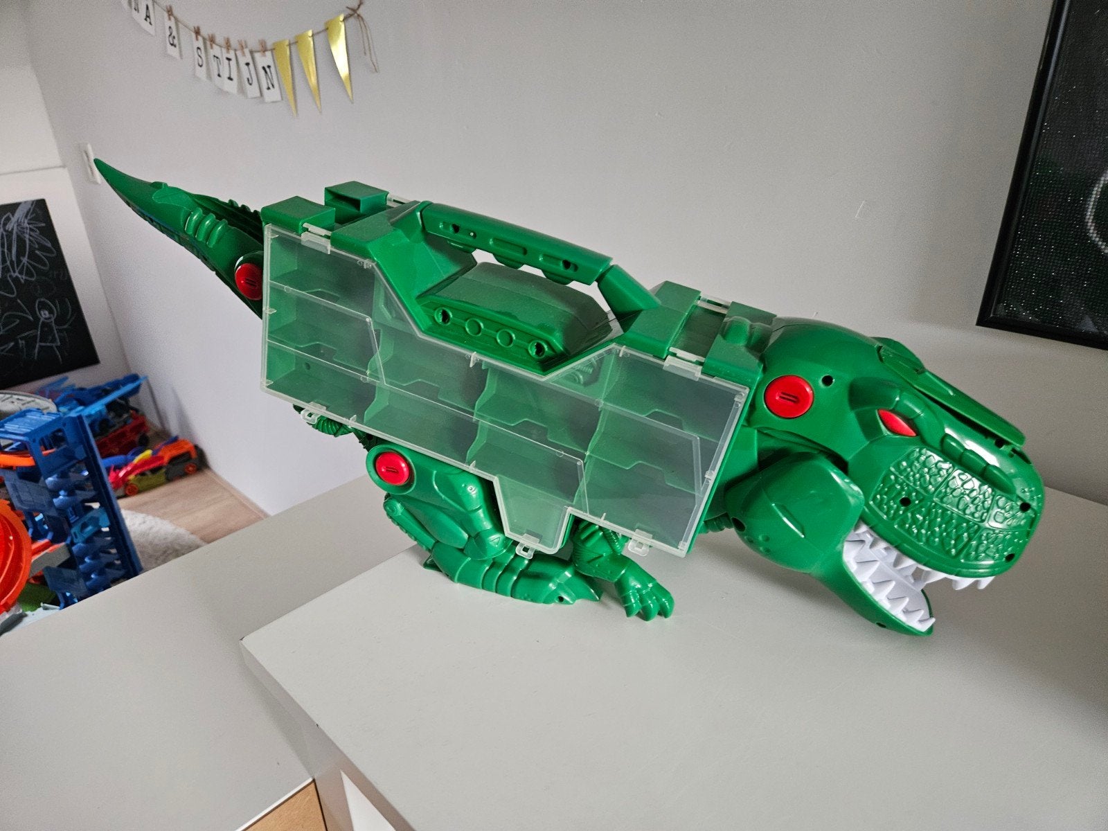 Teamsterz Beast Machines T-Rex Transporter, Ophalen, Gebruikt