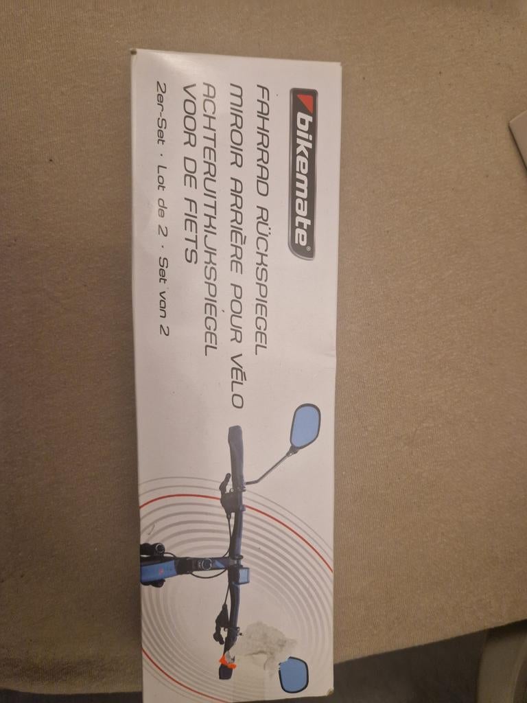 Bikemate fiets achteruitkijkspiegel set (2 stuks), Ophalen, Nieuw, Bikemate