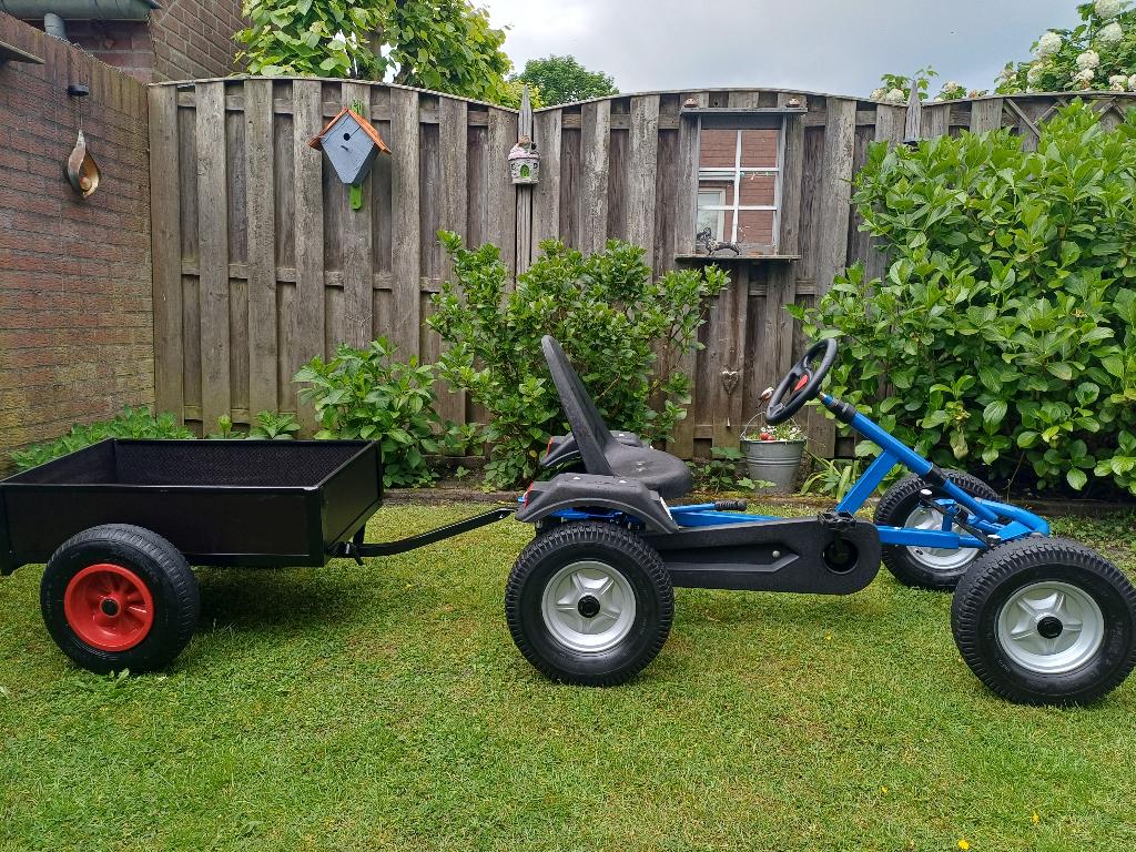 mammoet skelter met aanhanger (kiep), Ophalen, Gebruikt, Mammoet, Vrijloopautomaat