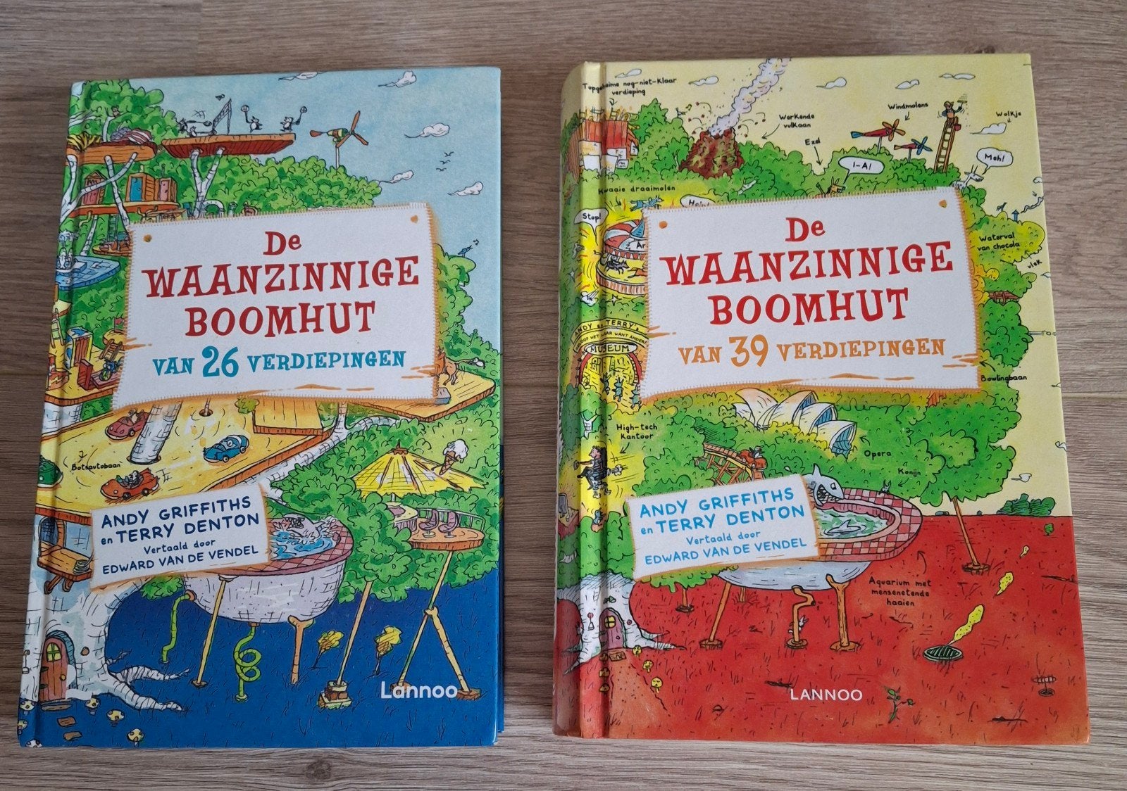 De Waanzinnige Boomhut boeken (26 & 39 verdiepingen), Ophalen of Verzenden, Zo goed als nieuw, Andy Griffiths en Terry Denton