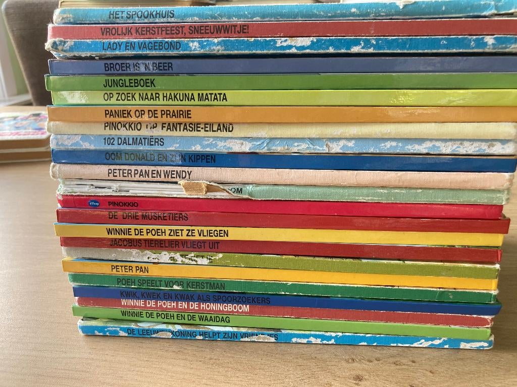 19 boeken Disney Boekenclub, Boeken, Ophalen of Verzenden, Gelezen, Sprookjes