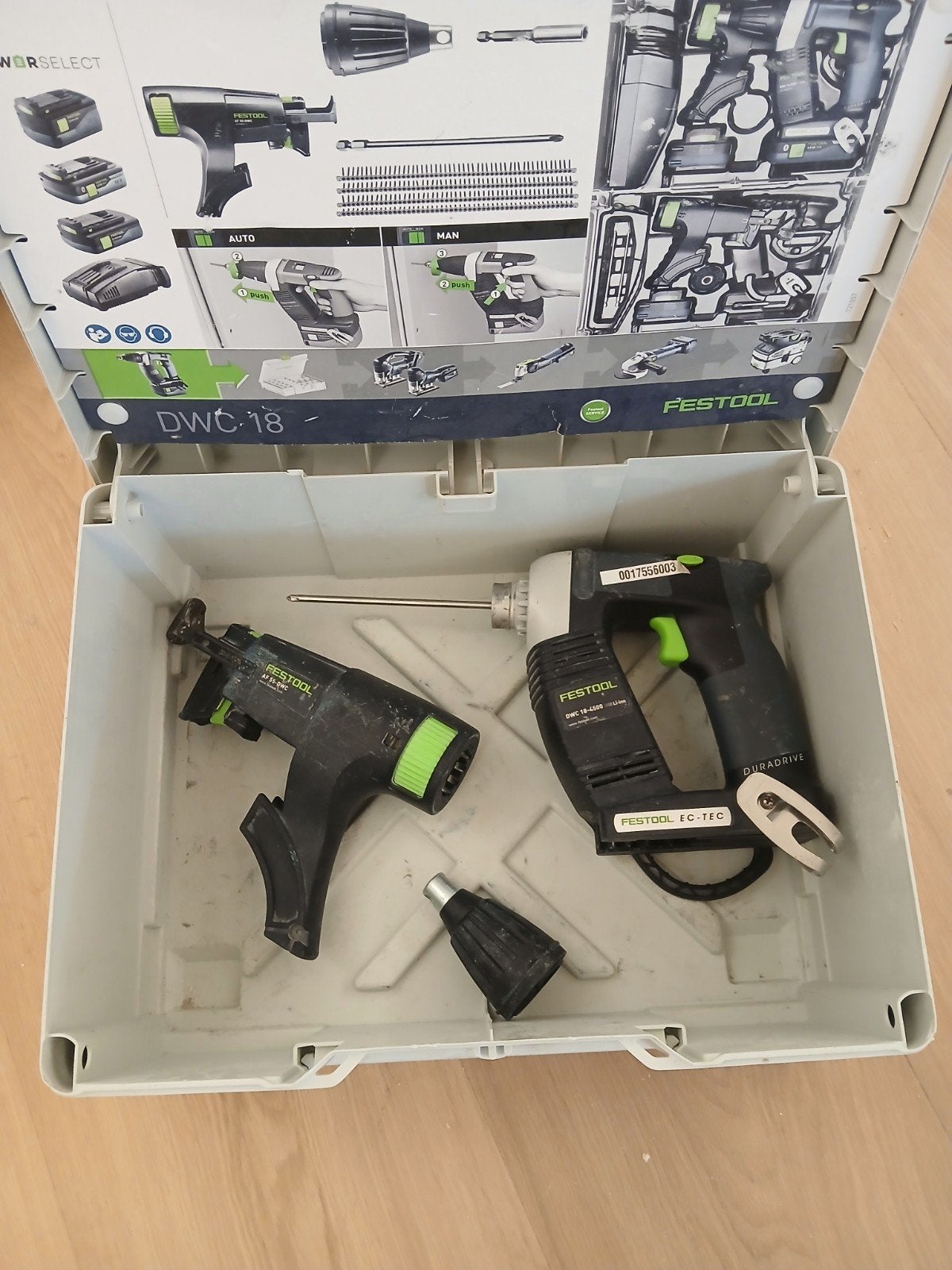 festool gipsschroefmachine, Ophalen, Zo goed als nieuw, Boor- en Schroefmachine
