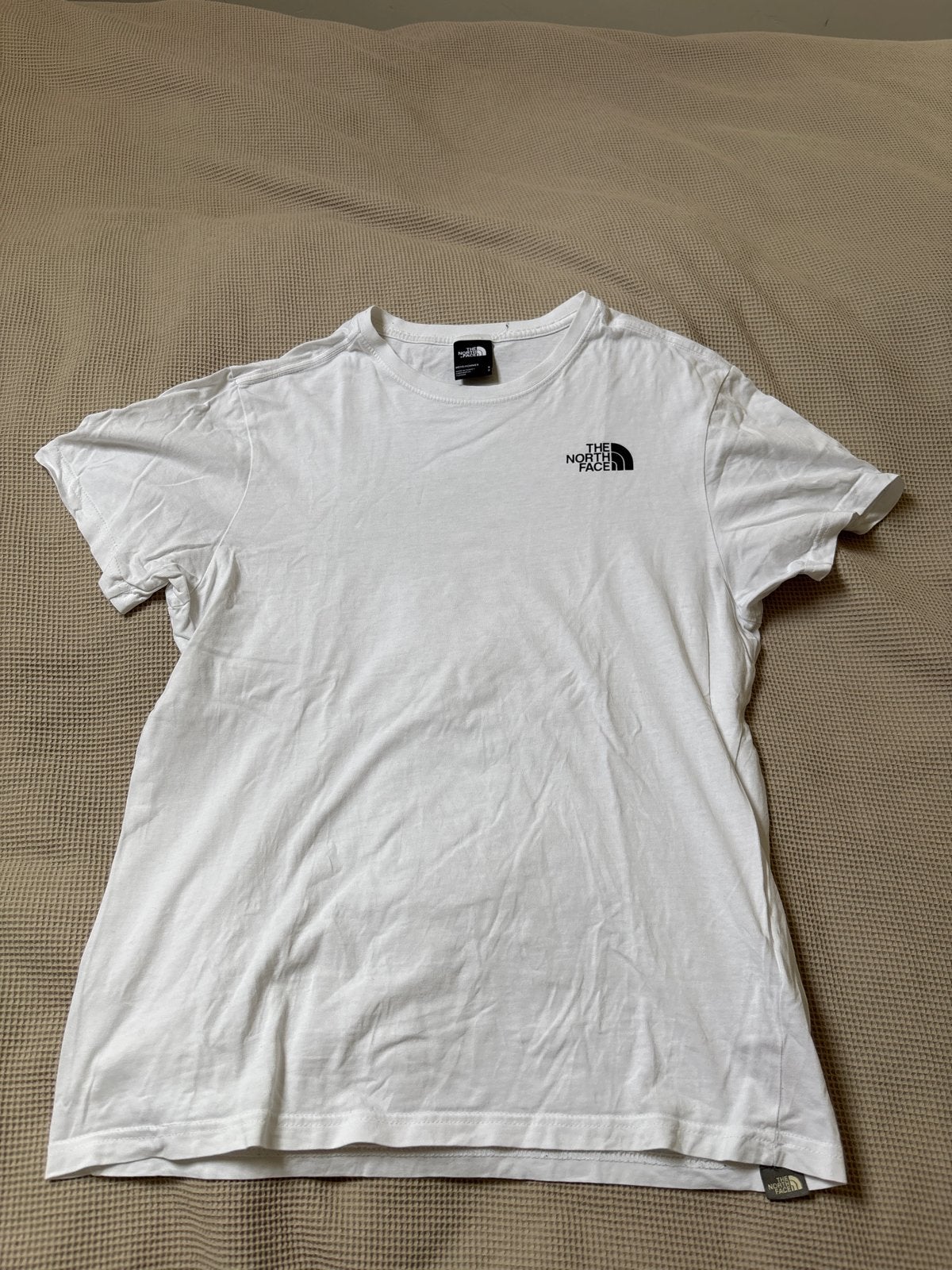 The North Face T-shirt maat S, Ophalen of Verzenden, Gedragen, Maat 46 (S) of kleiner, Wit
