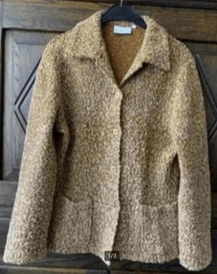 Bruin gemeleerd vest, zomerjasje knoopsluiting; Barisal; 40, Kleding | Dames, Truien en Vesten, Zo goed als nieuw, Maat 38/40 (M)