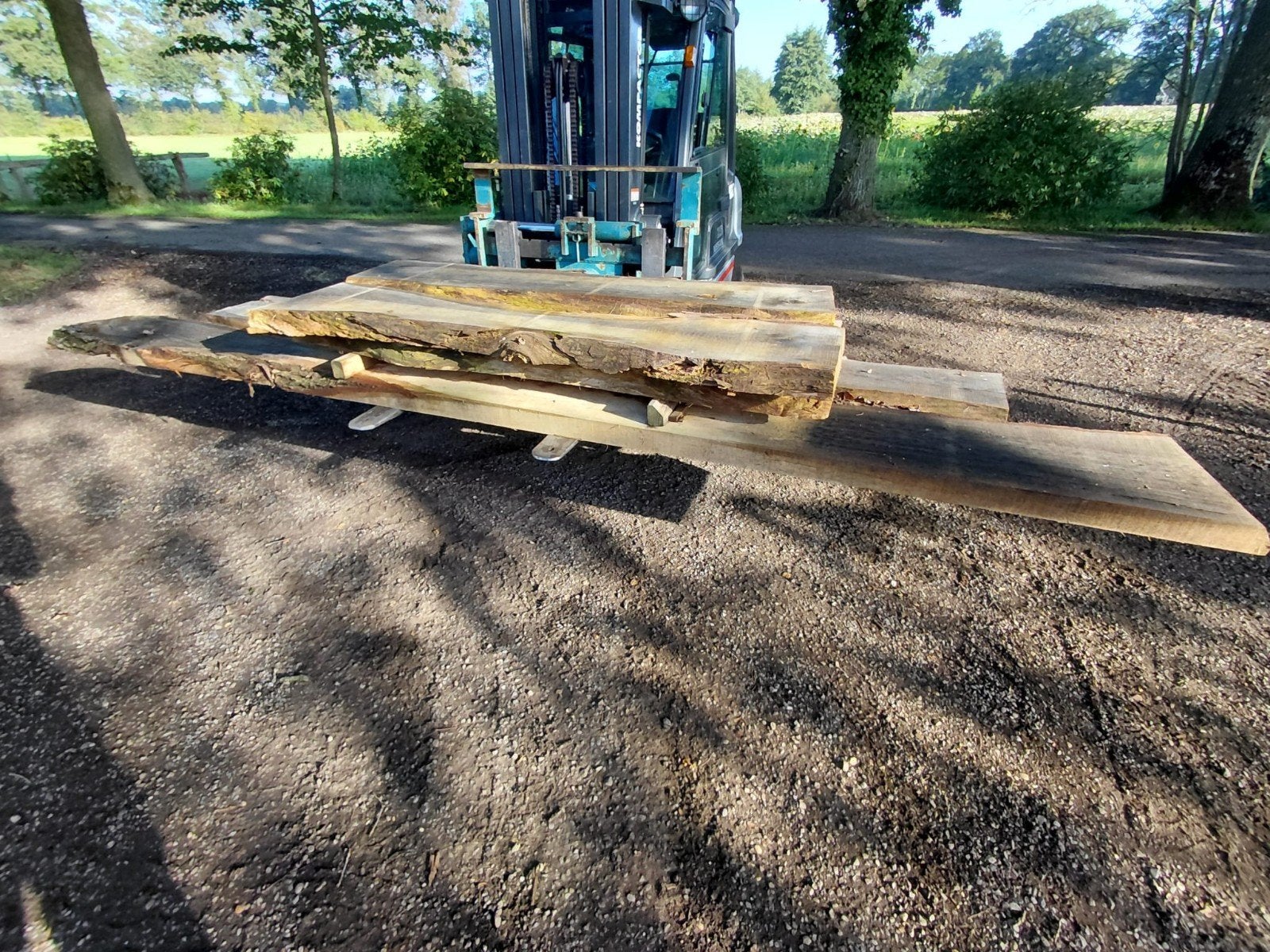 8cm eiken planken / schaaldelen, Ophalen, 250 cm of meer, Planken
