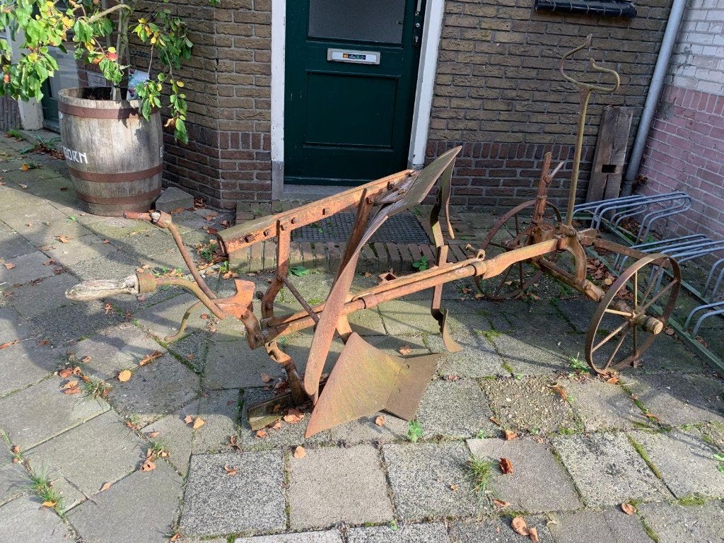 Antieke Ploeg - Decoratief landbouwwerktuig, Ophalen