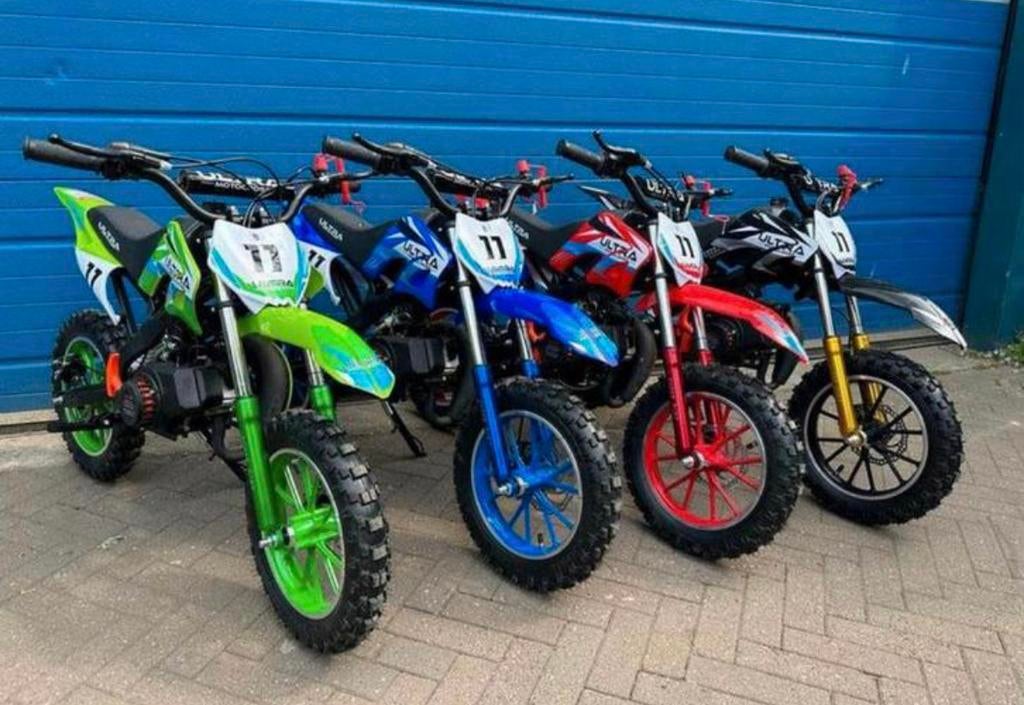 Nieuwe Ultra Minibike / mini crosser / crossmotor 49CC, Fietsen en Brommers, Brommers | Crossbrommers, Nieuw, Ophalen
