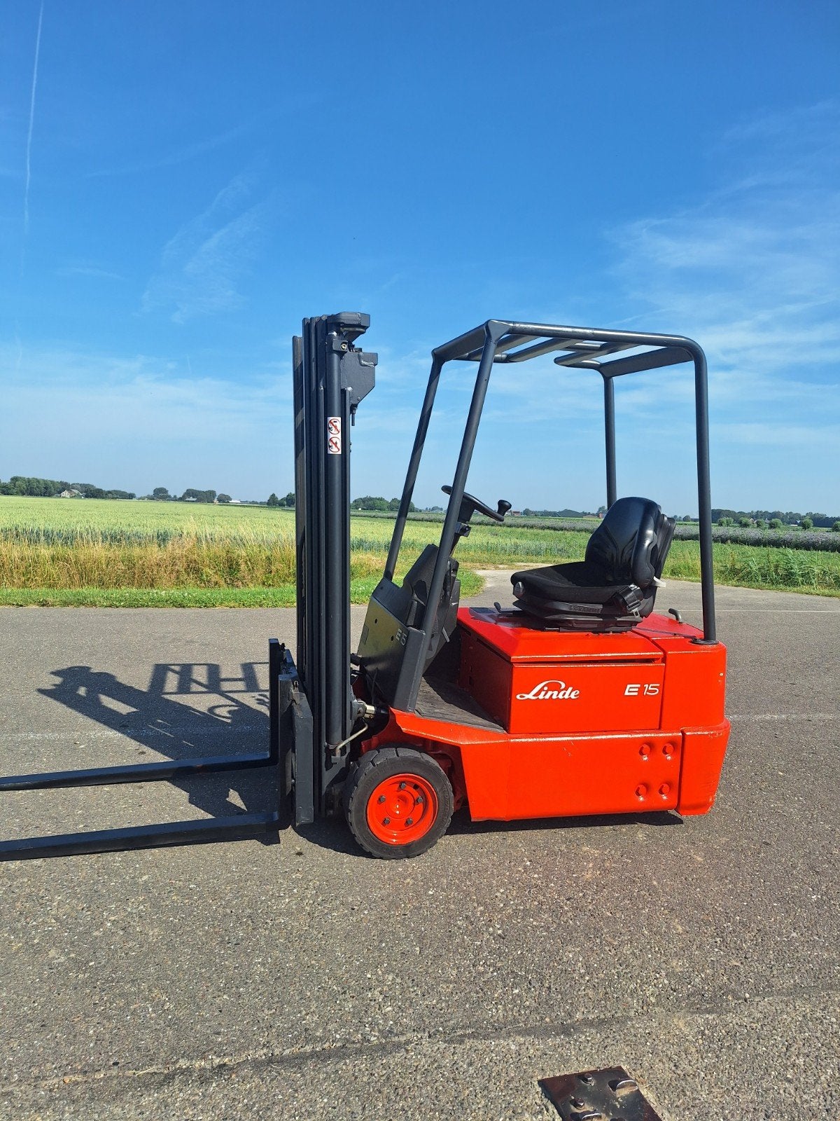 Heftruck linde E  15 triplo ff ss HH 4400 mm, Heftruck, Ophalen of Verzenden, 1000 tot 2000 kg, Linde Toyota Hyster Komatsu Nissan jungheinrich Still tcm