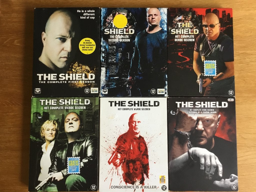 The Shield Seizoen 1 t/m 6 Dvd, Vanaf 12 jaar, Ophalen, Gebruikt, Actie en Avontuur