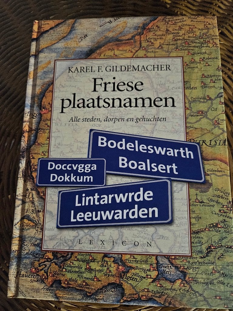 Friese plaatsnamen, alle steden, dorpen, gehuchten, Boeken, Ophalen of Verzenden, Zo goed als nieuw