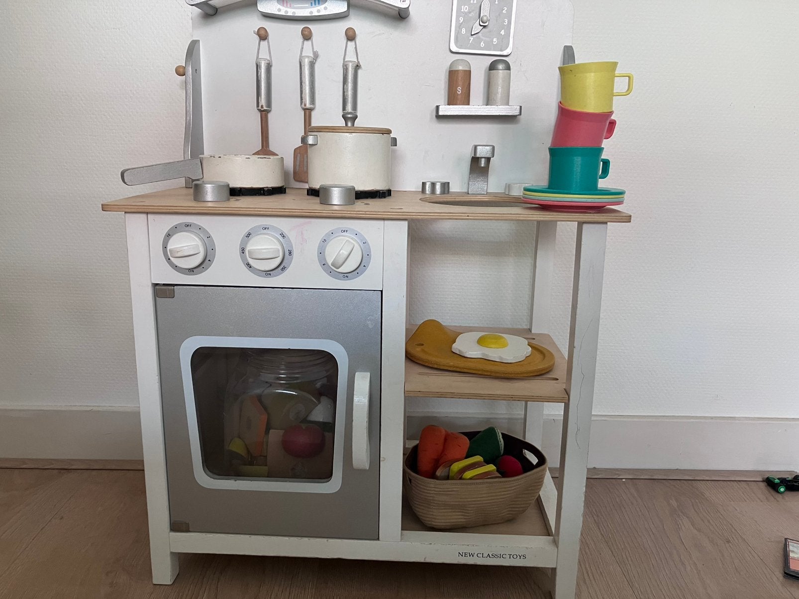Houten keukentje te koop, Ophalen, Gebruikt, Meubelstuk of Keukentje
