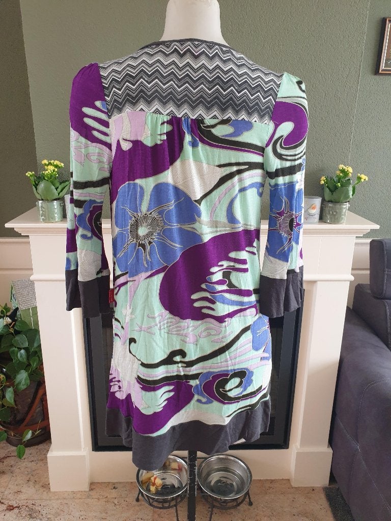 10 Feet kleurrijk vest cardigan mt XS 34, 10 Feet, Zo goed als nieuw, Maat 34 (XS) of kleiner, Meerkleurig