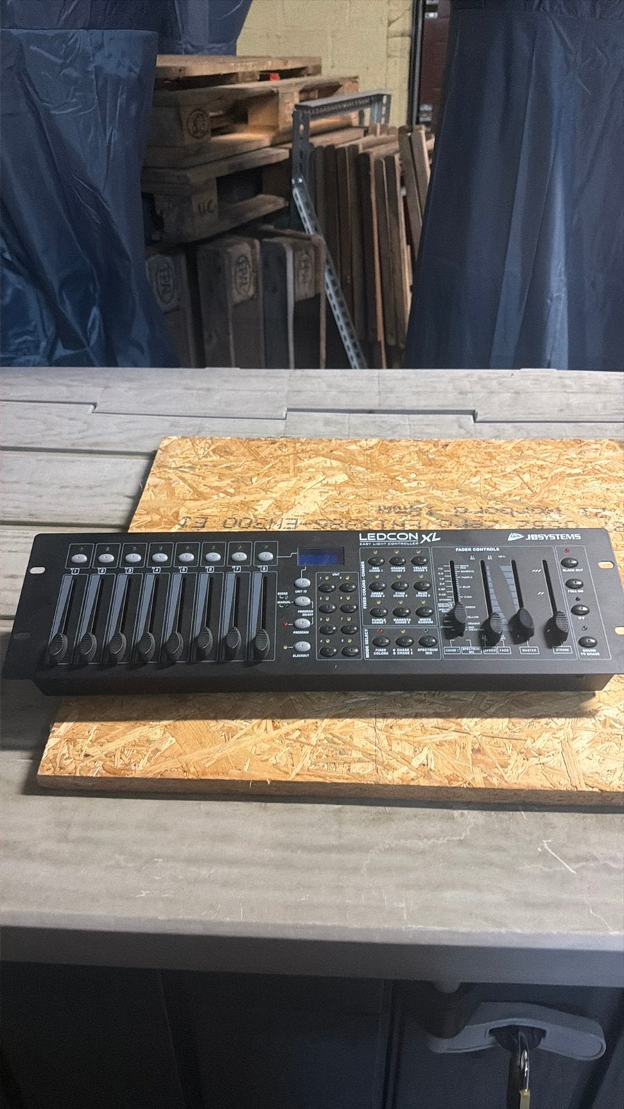 Jb systems ledcon xl 1x gebruikt, Ophalen, Zo goed als nieuw, Licht