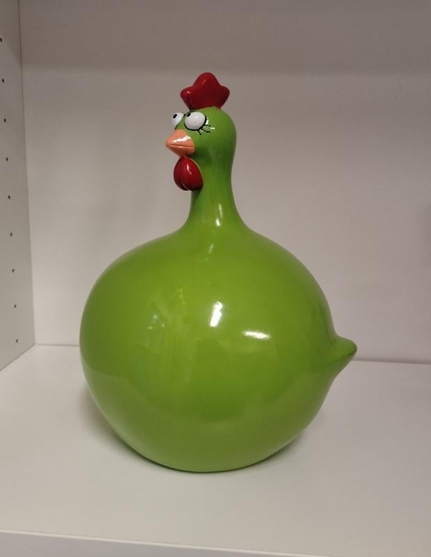 Bolle fantasy kip - verschillende kleuren, Verzamelen, Beelden en Beeldjes, Ophalen of Verzenden, Nieuw, Dier