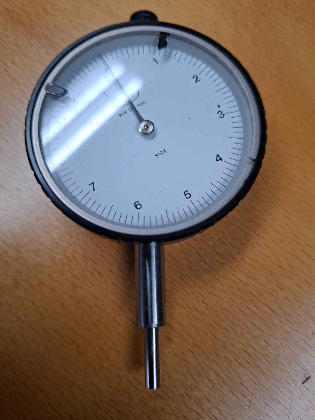 Meetklok Mahr 0.1 mm, Ophalen of Verzenden, Gebruikt, Overige meters