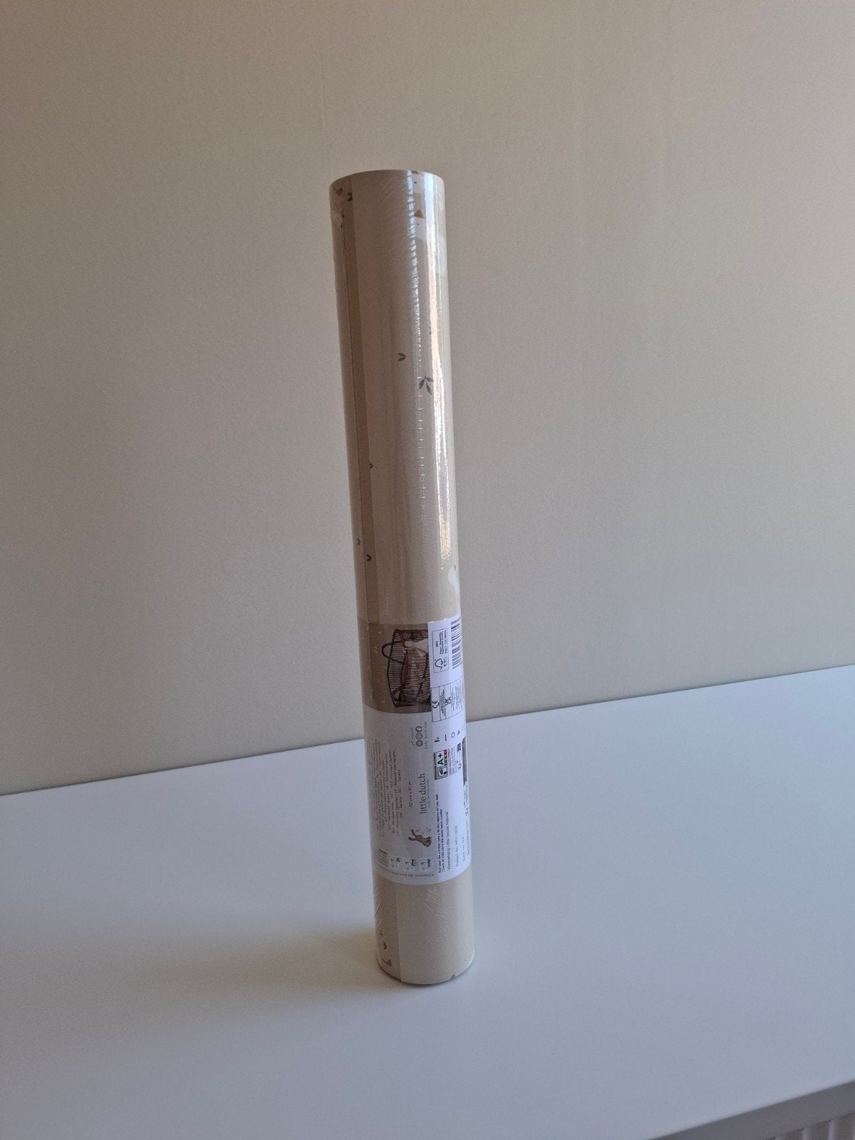 Little Dutch Vliesbehang Little Goose - Beige (52cm x 10m), Ophalen of Verzenden, Beige, Dieren, Overige merken