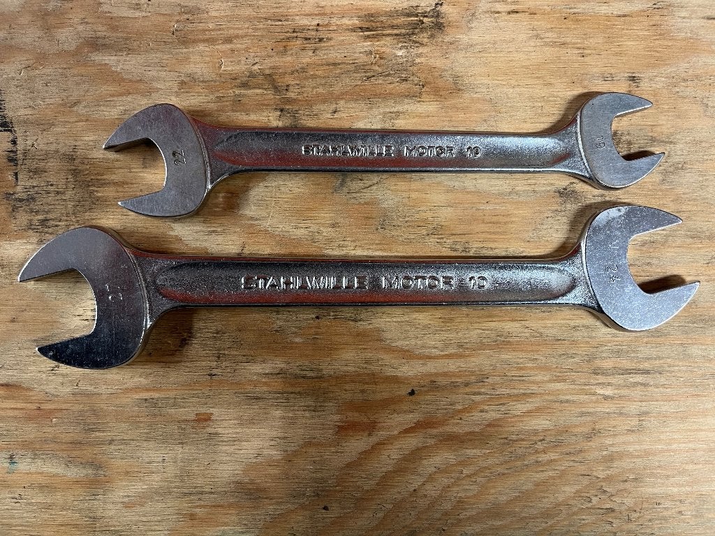 Stahlwille Motor No. 10 steeksleutels, Auto diversen, Autogereedschap, Ophalen of Verzenden, Gebruikt
