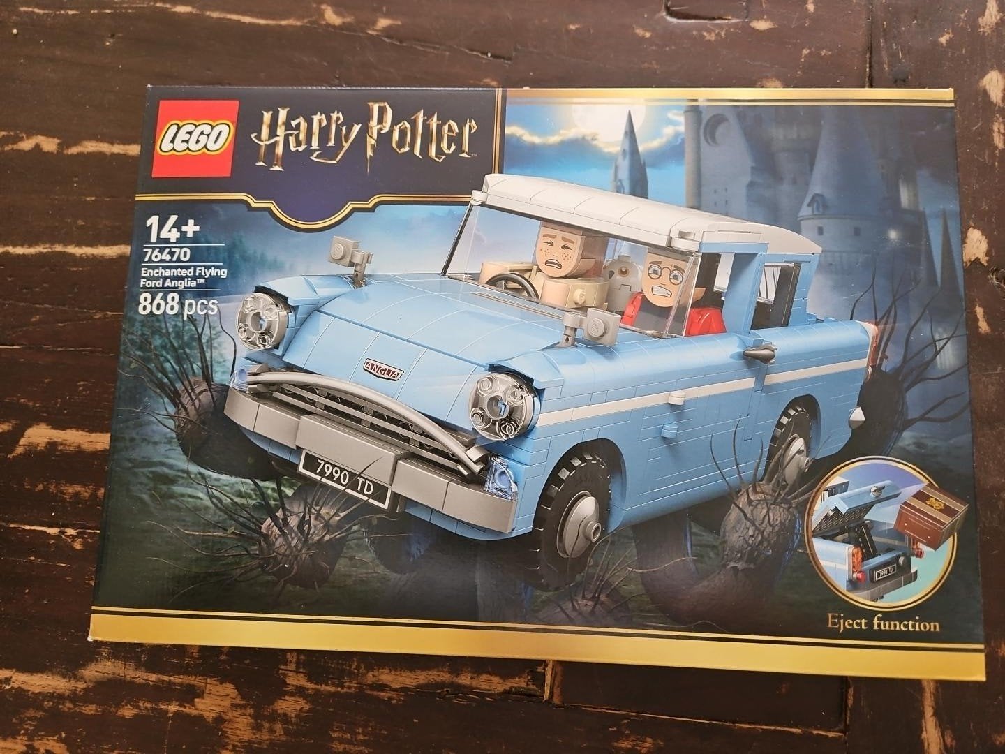 LEGO Harry Potter 76470 Betoverde Vliegende Ford Anglia, Overige merken, Auto, Groter dan 1:32, Nieuw