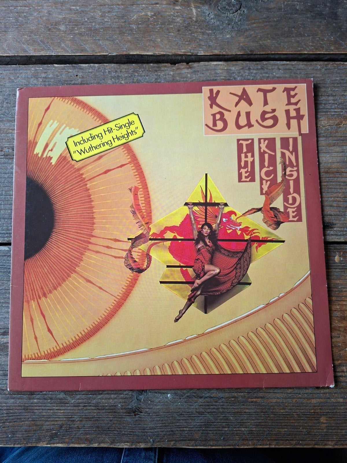 Kate Bush - The Kick Inside met "Wuthering Heights", Cd's en Dvd's, LP, Gebruikt, Pop, Ophalen of Verzenden