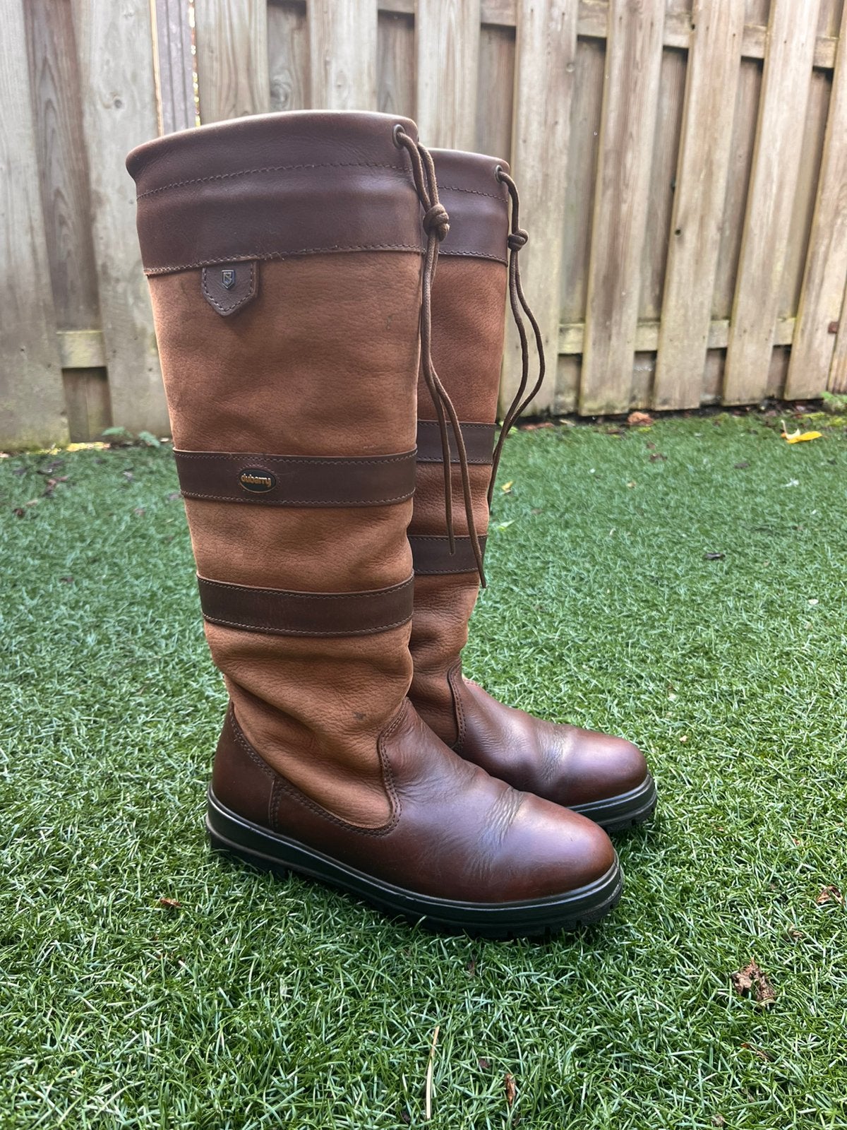 Zeer mooie Dubarry Galway Walnut mt. 39,5, Hoge laarzen, Bruin, Ophalen of Verzenden, Zo goed als nieuw