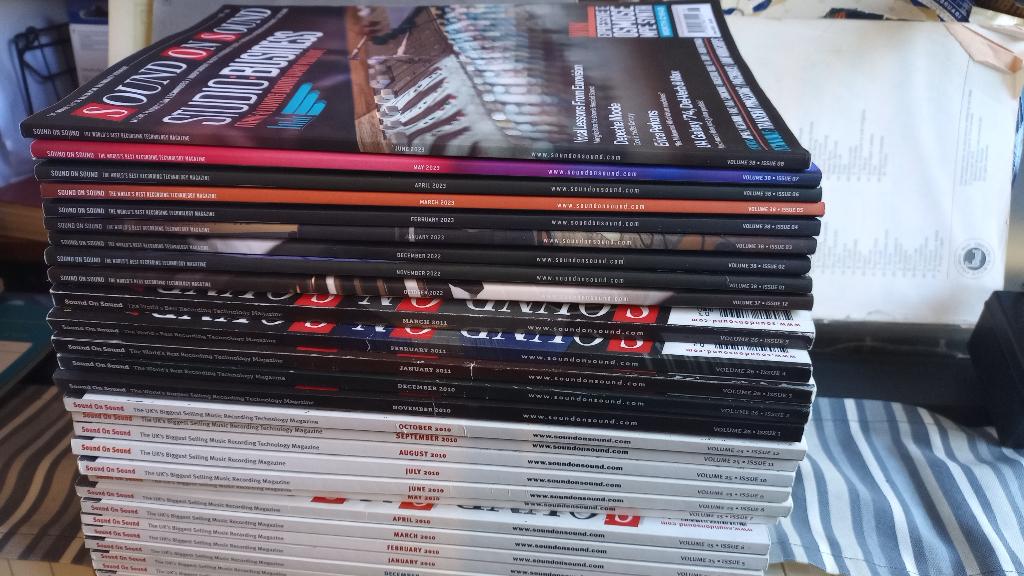 tijdschriften Sound on Sound, Ophalen, Zo goed als nieuw, Audio