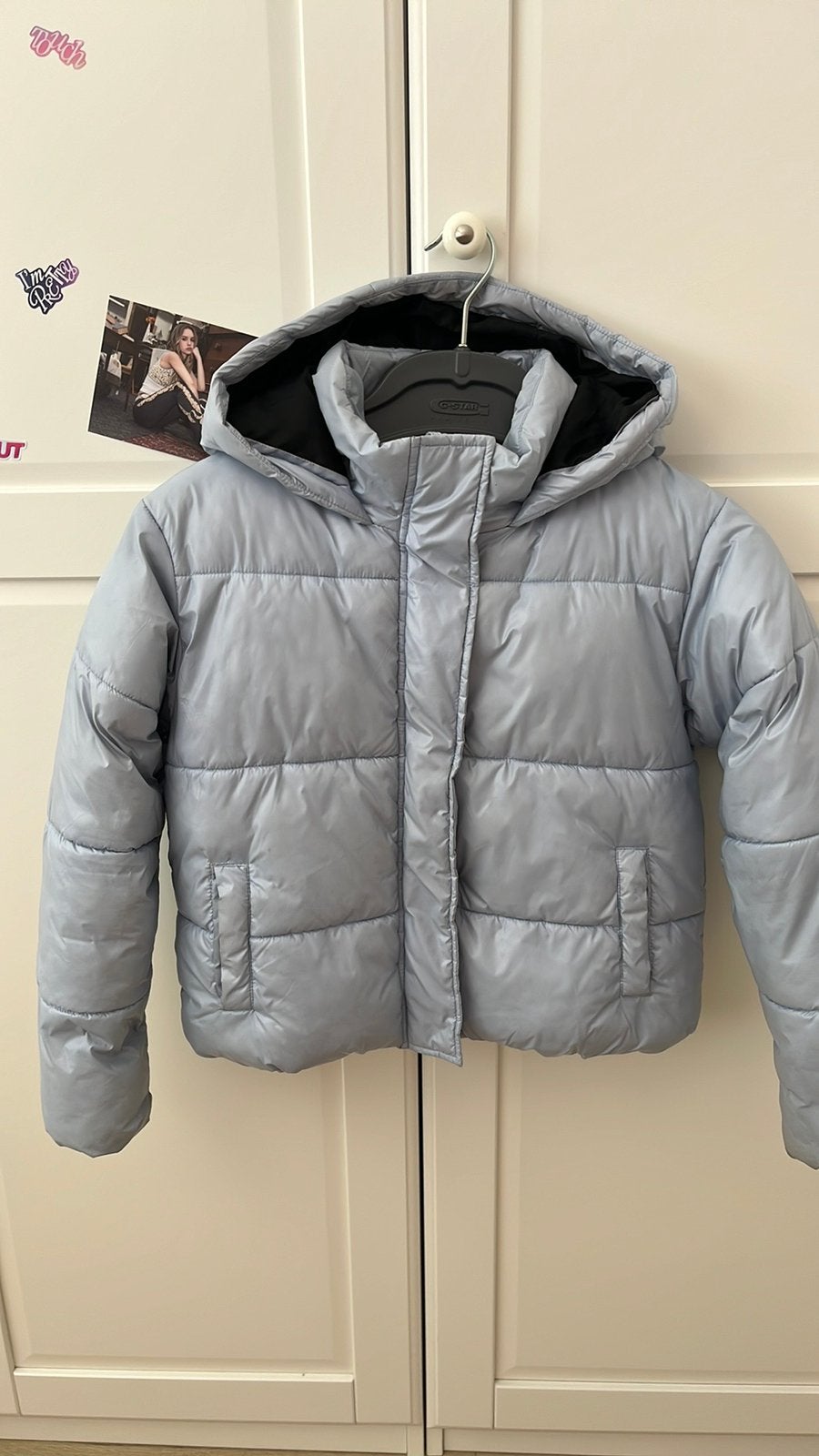 Winterjas ice blue, Ophalen, Zo goed als nieuw, Meisje, Jas