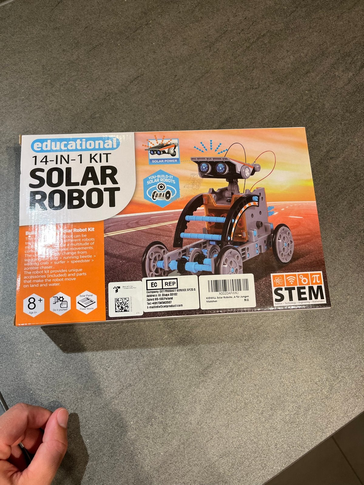 Educatieve 14-in-1 Solar Robot Kit - STEM Speelgoed, Ophalen of Verzenden, Nieuw, Bouwen