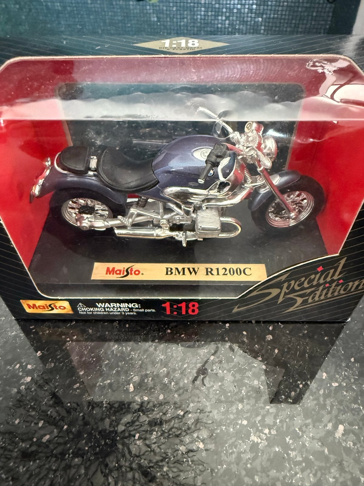 BMW R1200C Maisto Special Edition 1:18 - Nieuw in doos, Ophalen of Verzenden, Nieuw, Motor