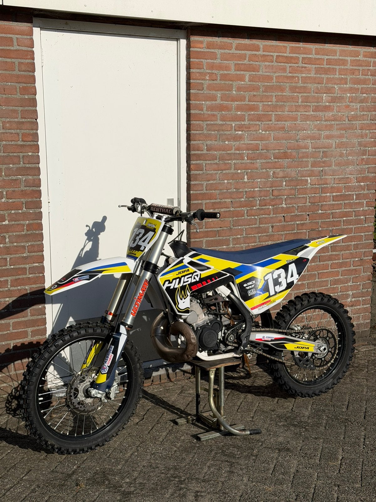 Husqvarna 250cc 2-takt crossmotor, 6 versnellingen, 250 cc, Gebruikt, Ophalen