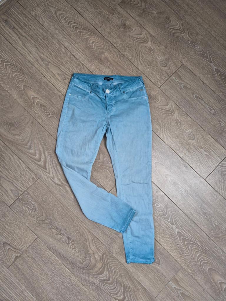 Ombre jeans. Maat 40, Verzenden, Zo goed als nieuw, Blauw, W30 - W32 (confectie 38/40)