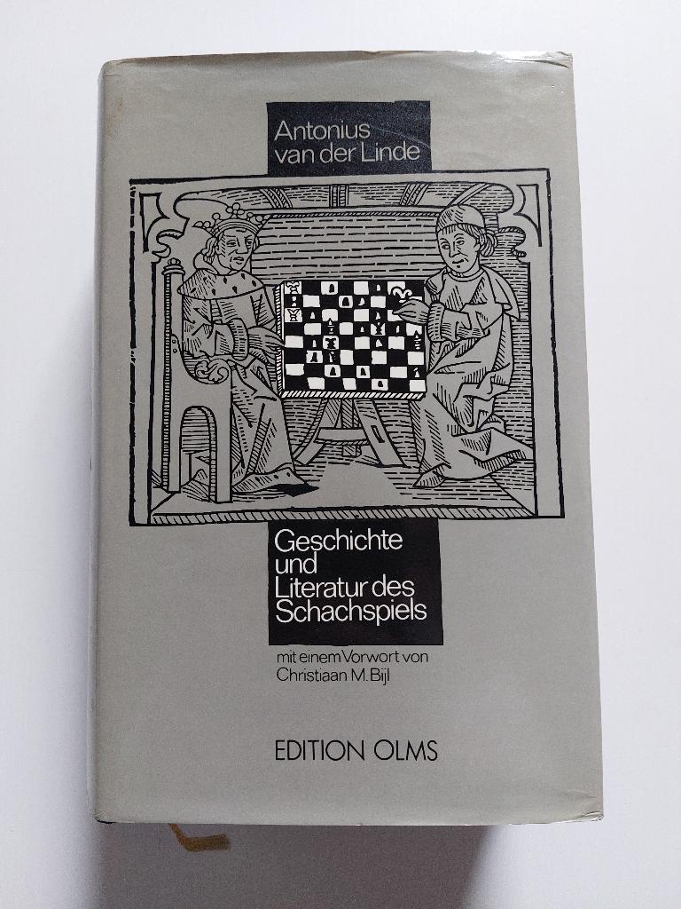 Geschichte und Literatur des Schachspiels, Een of twee spelers, Ophalen of Verzenden, Gebruikt